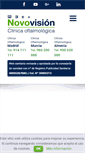 Mobile Screenshot of clinicasnovovision.com